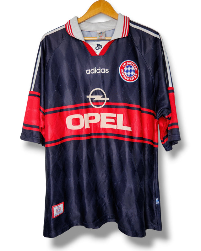 Bayern Munchen 1997/1998 Thuis Shirt Elber #9 (XL)
