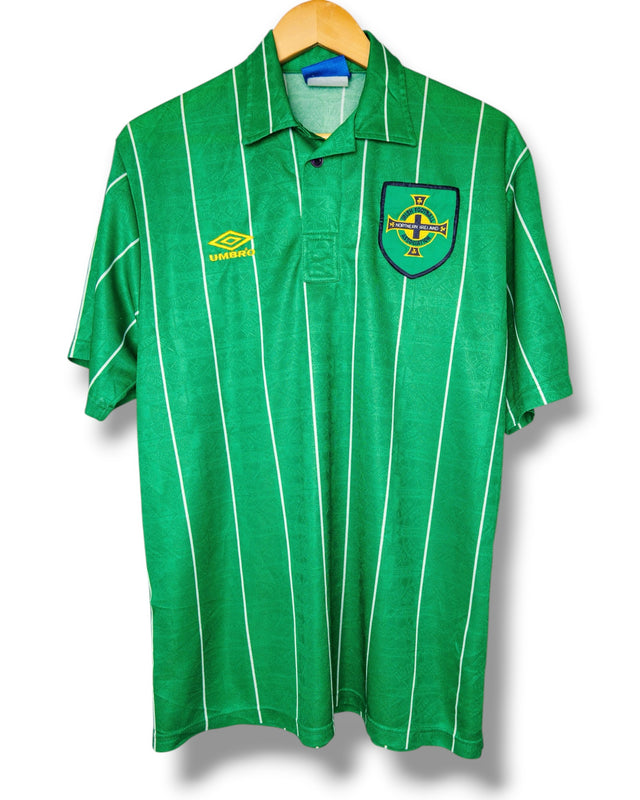 Noord-Ierland 1992 Thuis Shirt (L)