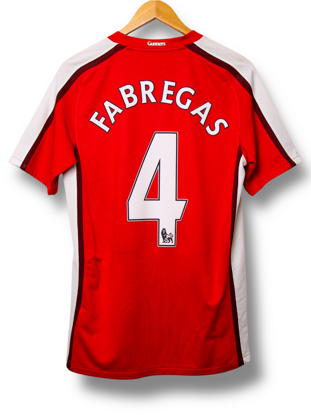 Arsenal 2008/2010 Home Shirt Fabregas #4 (S)