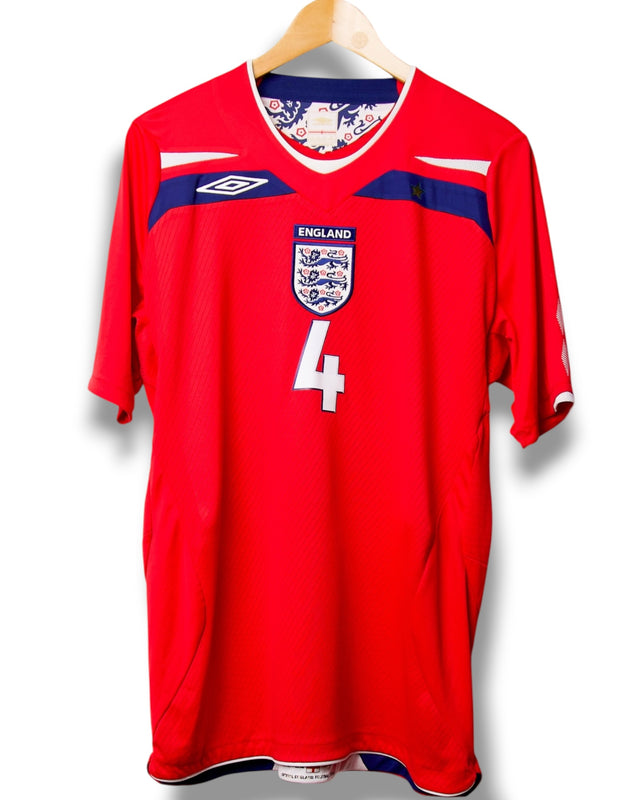 Engeland 2008 Uit Shirt Gerrard #4 (L)