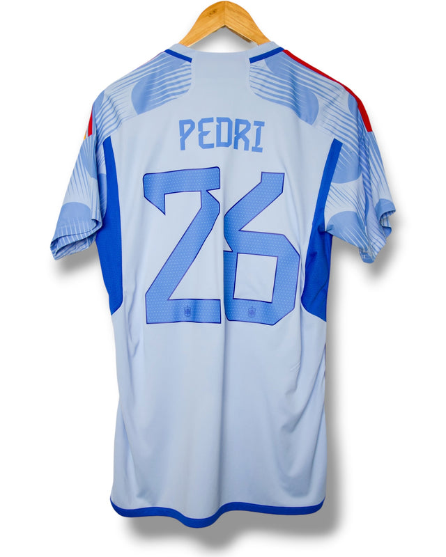 Spanje 2022 Uit Shirt Pedri #26 (M)