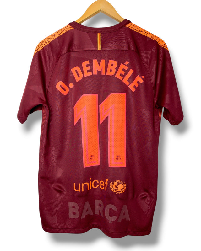Barcelona 2017/2018 Derde Shirt O. Dembele #11 (M)