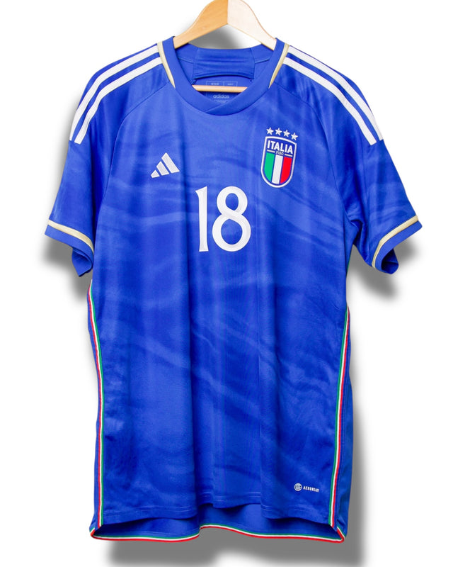 Italien 2023 Heimtrikot Barella #18 (XXL)