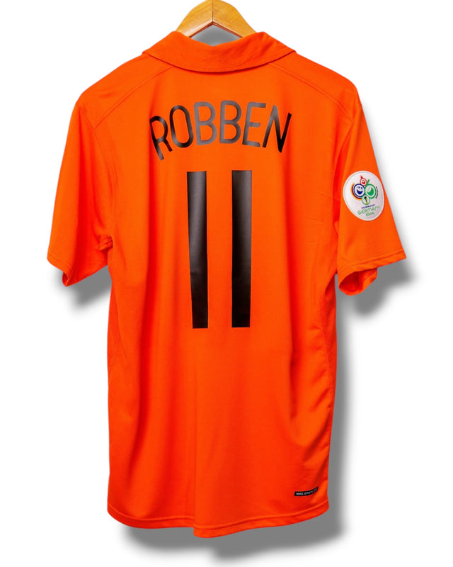Niederlande 2006 Heimtrikot Robben #11 (L)