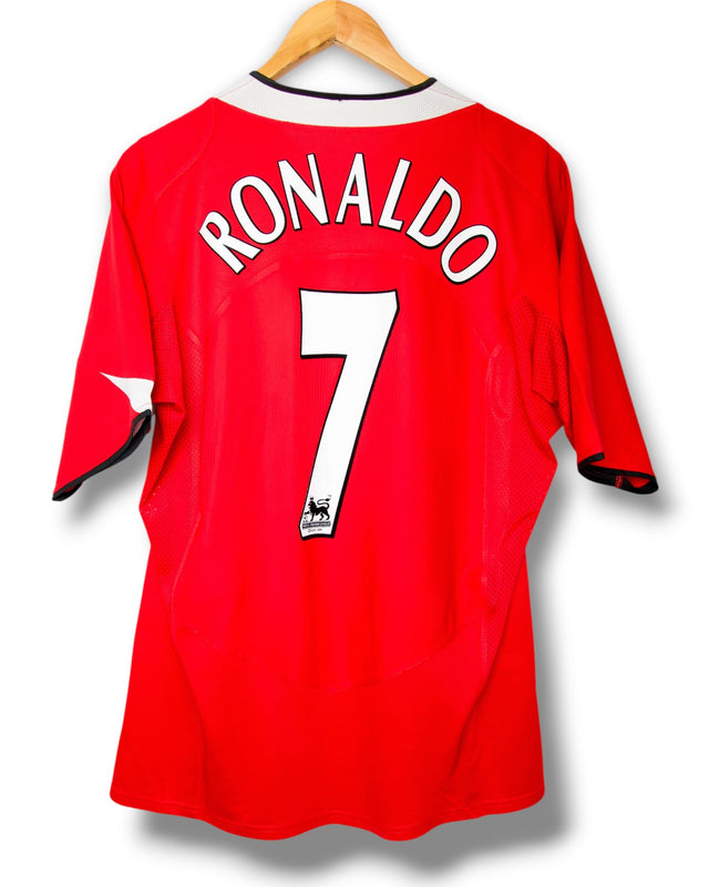 Manchester United 2004/2006 Thuis Shirt Ronaldo #7 (M)