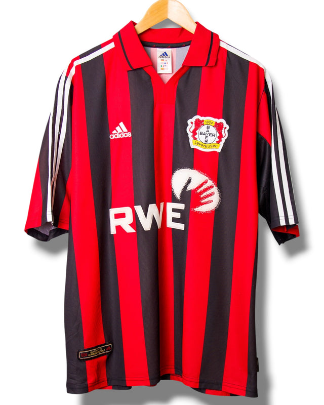 Bayer Leverkusen 2001/2002 Thuis Shirt (XL)
