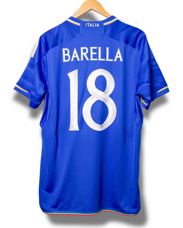 Italien 2023 Heimtrikot Barella #18 (XXL)