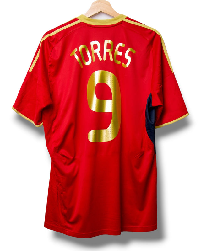 Spanien 2009 Heimtrikot Torres #9 (M)