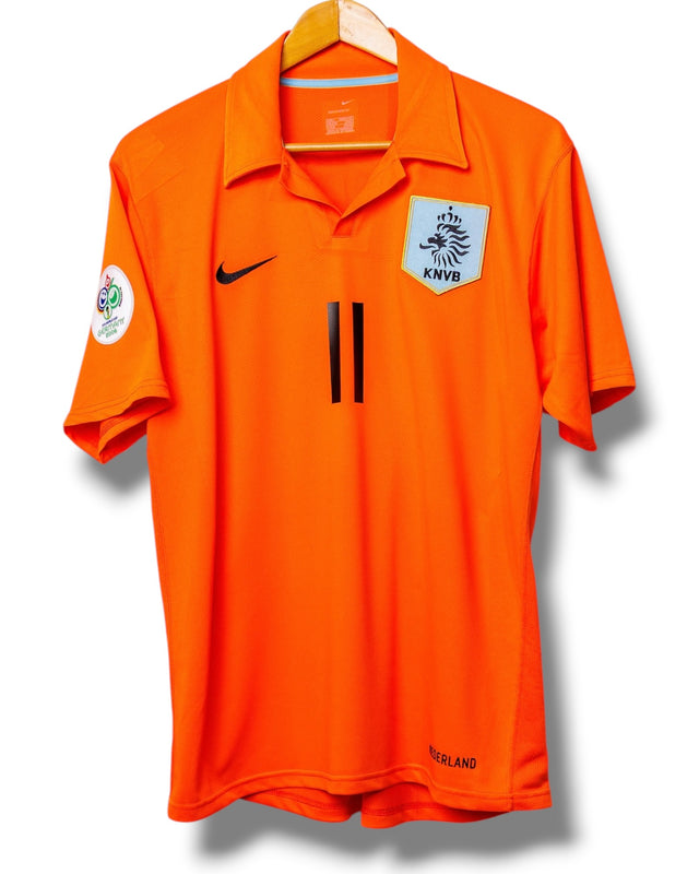 Niederlande 2006 Heimtrikot Robben #11 (L)