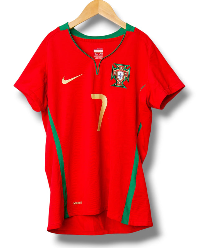 Portugal 2008 Thuis Dames Shirt Ronaldo #7 (M)