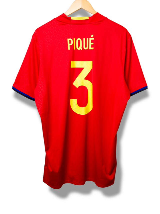 Spanien 2016 Heimtrikot Piqué #3 (XL)