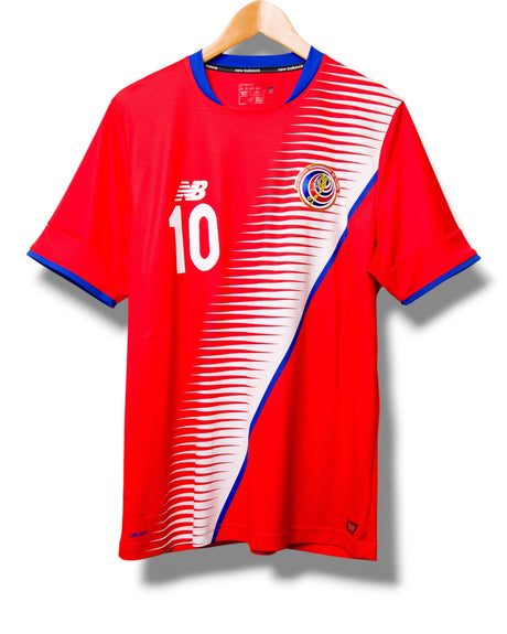 Costa Rica 2016 Home Shirt Bryan #10 (L)