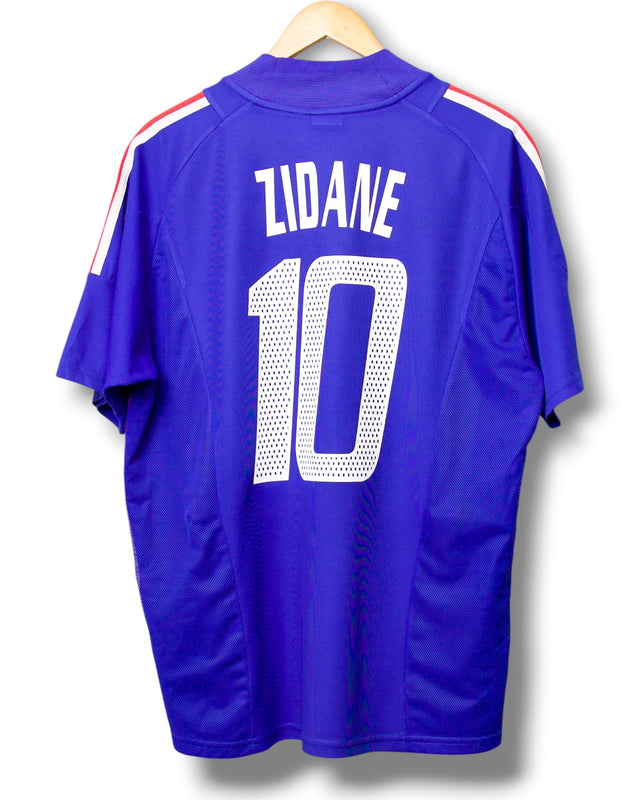 France 2002 Home Shirt Zidane #10 (L)