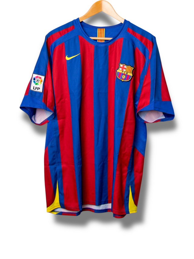 Barcelona 2005/2006 Home Shirt Eto'o #9 (L)