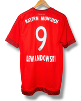 Bayern Munchen 2015/2016 Thuis Shirt Lewandowksi #9 (L)