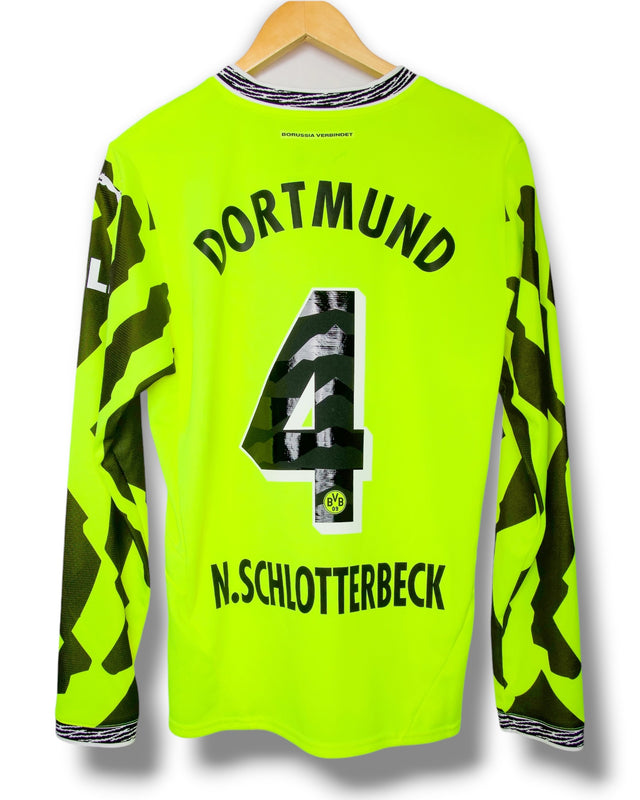 Dortmund 2024/2025 Vierde Shirt Schlotterbeck #4 (M)
