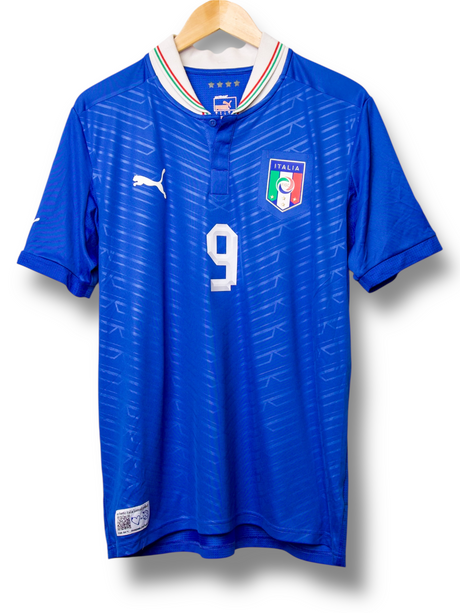Italy 2012 Home Shirt Balotelli #9 (L)