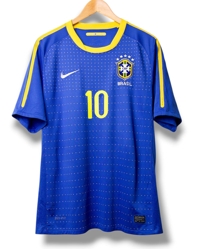 Brasilien 2010 Auswärtstrikot Kaká #10 (L)