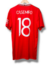 Manchester United 2022/2023 Thuis Shirt Casemiro #18 (L)