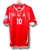 Zwitserland 2010 Thuis Shirt Nkufo #10 (M)
