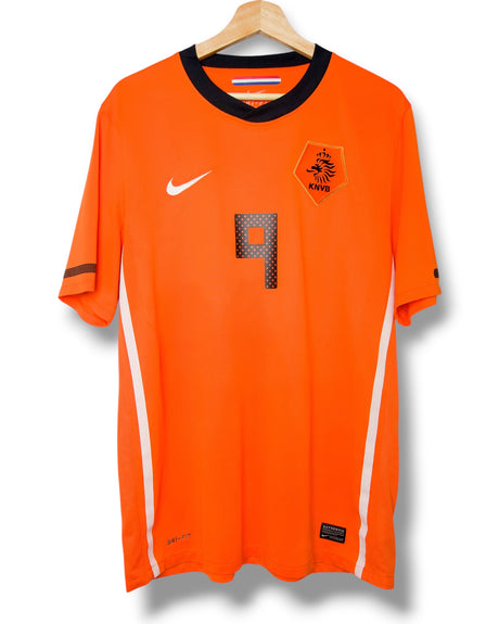 Netherlands 2010 Home Shirt Van Persie #9 (L)