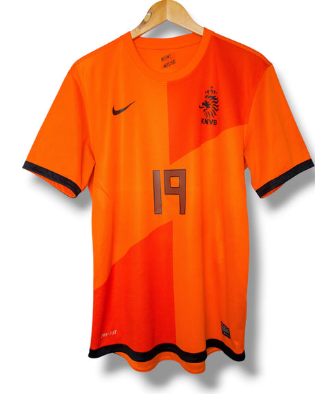 Netherlands 2012 Home Shirt V Wolfswinkel #19 (M)