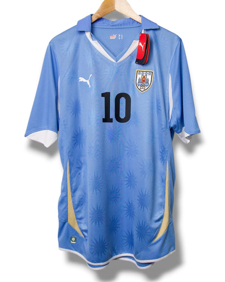 Uruguay 2010 Home Shirt Forlan #10 (L)