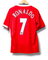 Manchester United 2004/2006 Thuis Shirt Ronaldo #7 (M)