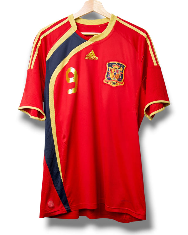 Spanien 2009 Heimtrikot Torres #9 (M)