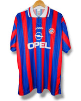Bayern Munchen 1995/1996 Thuis Shirt Scholl #7 (XL)