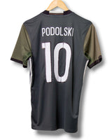 Duitsland 2016 Uit Shirt Podolski #10 (M)