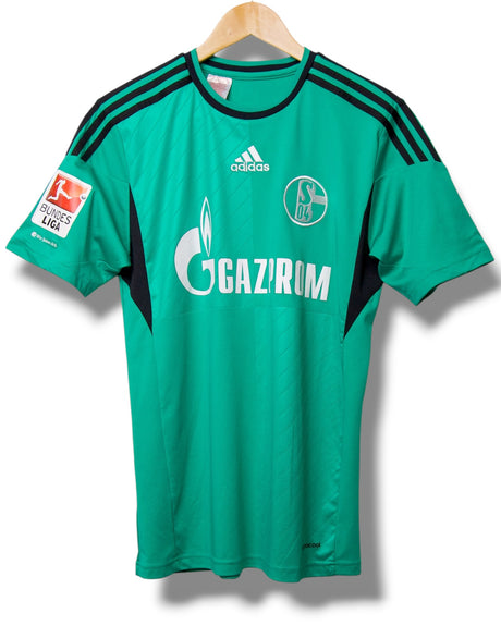 Schalke 04 2013/2014 Goalkeeper Shirt Fahrmann #1 (176)
