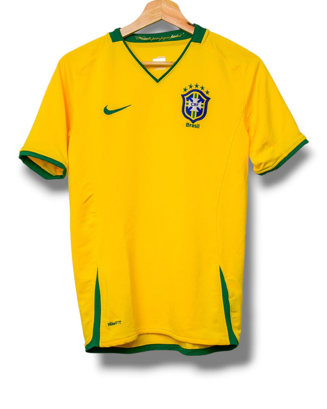 Brazilie 2008 Thuis Shirt (158)