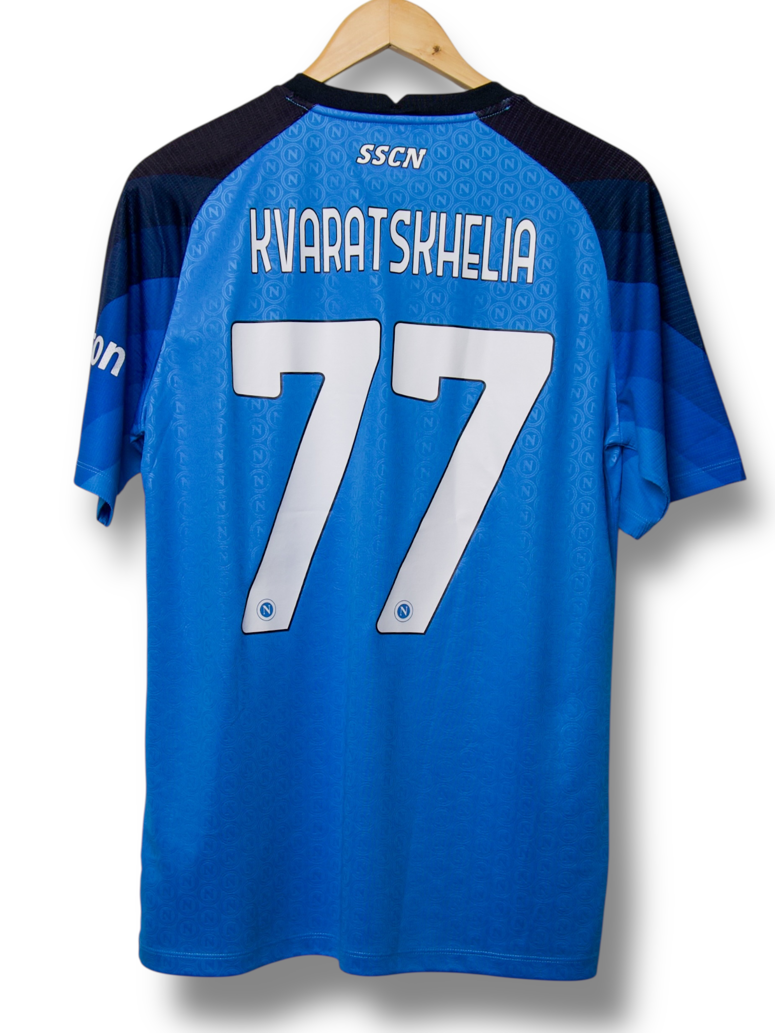 Napoli 2022/2023 Home Shirt Kvaratskhelia #77 (L) – The Footballtemple