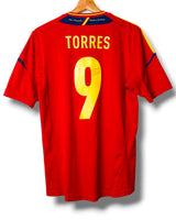 Spain 2012 Home Shirt Torres #9 (M)