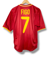 Portugal 2000 Thuis Shirt Figo #7 (M)
