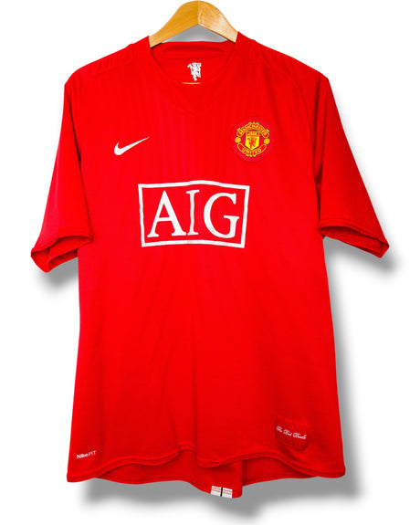 Manchester United 2007/2009 Home Shirt Ronaldo #7 (XL)