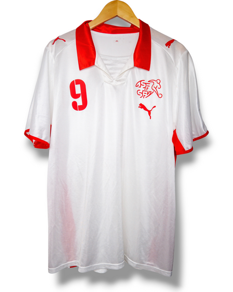 Zwitserland 2008 Uit Shirt Frei #9 (L)