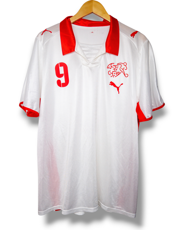 Zwitserland 2008 Uit Shirt Frei #9 (L)