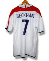Engeland 2004 Thuis Shirt Beckham #7 (L)