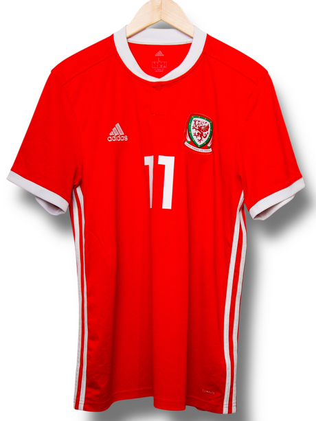 Wales 2018 Away Shirt Bale #11 (XL)