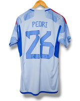 Spanje 2022 Uit Shirt Pedri #26 (M)