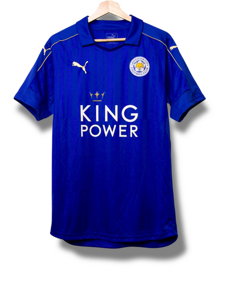 Leicester City 2016/2017 Home Shirt Vardy #9 (M)