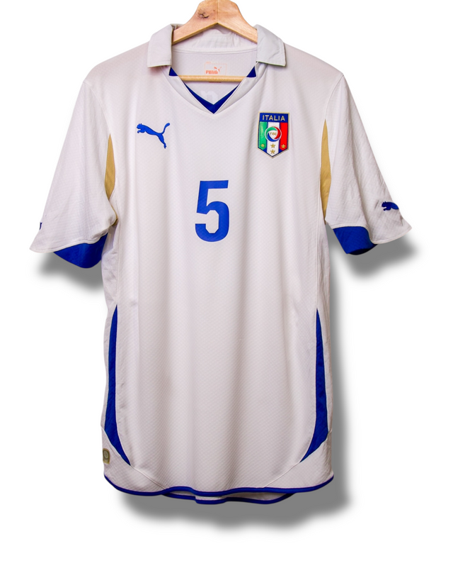 Italy 2010 Away Shirt Cannavaro #5 (M)