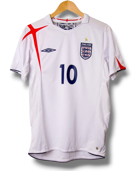 England 2006 Home Shirt Owen #10 (M)