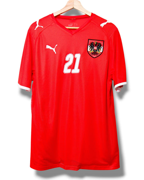 Austria 2008 Home Shirt Janko #21 (M)