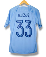 Manchester City 2017/2018 Thuis Shirt G.Jesus #33 (M)