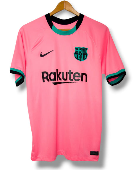 Barcelona 2020/2021 Home Shirt De Jong #21 (S)