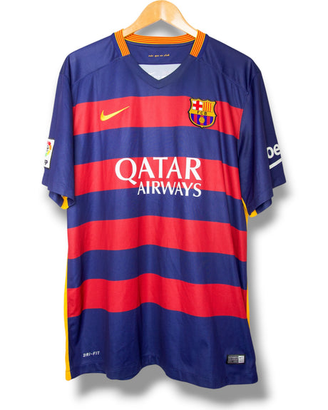 Barcelona 2015/2016 Home Shirt Suarez #9 (XL)