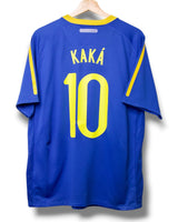 Brazilie 2010 Uit Shirt Kaka #10 (L)